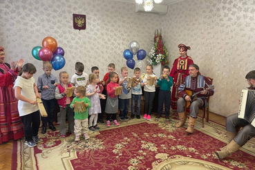 Знакомство детей с этнокультурой русского народа