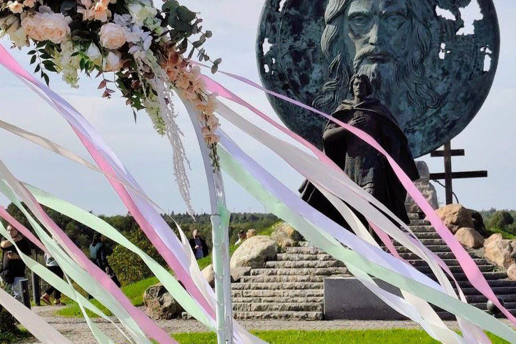 Выездная церемония бракосочетания в Тосненском районе