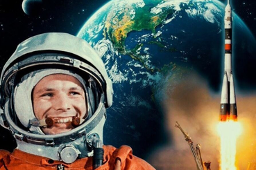 60 лет со дня первого полета человека в космос!